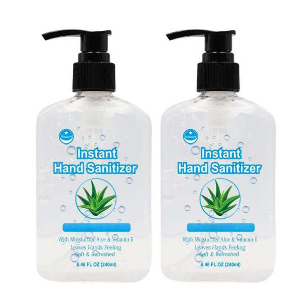 240ml FDA CE liquid manufacturers instant based 75% gel wash fda approved private label hand sanitizer